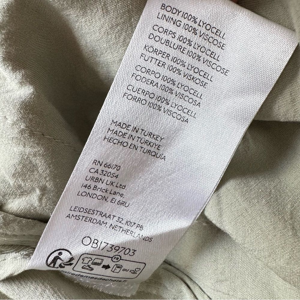 Free People Falling Out Straight Leg Trouser in Alfalfa Size 4 - Picture 12 of 13